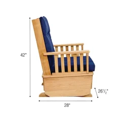 Environments® Premium Glider Rocker