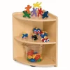 Environments® 24" Quarter Curve Shelf, Maple Laminate