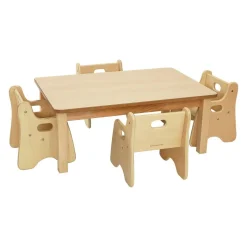 Environments® Rectangle Table & Chairs 24" x 36"
