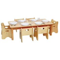 Environments® Rectangle Table & Chairs 48"L x 24"W x 16"H