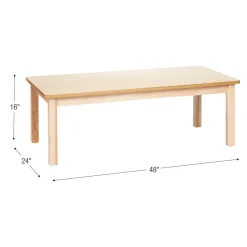 Environments® Rectangle Table & Chairs 48