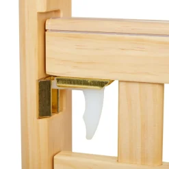 Environments® Safe-T-Side® Clear View/Mirror Crib with Mattress
