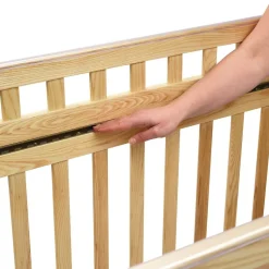 Environments® Safe-T-Side® Clear View Crib with Mattress
