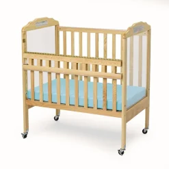 Environments® Safe-T-Side® Clear View Crib with Mattress