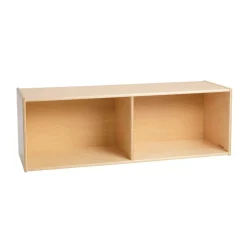 Environments® Single Side Divided Storage - Assembled