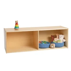 Environments® Single Side Divided Storage - Assembled