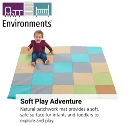 Environments® SoftStages® Natural Patchwork Mat