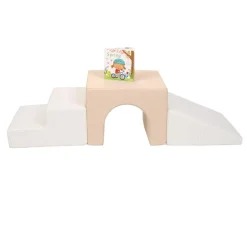 Environments® SoftStages® Tunnel Climber - Pebble Stripe/Pebble