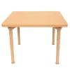 Environments® 30" Square Table with Adjustable Metal Legs