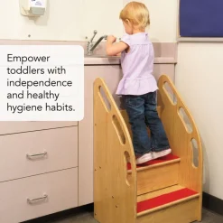 Environments® Step-Up Wood Toddler Stairs & Toddler Tower