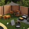 Environments® TerraTough™ Outdoor Triangle Shade Canopy - 12 ft x 12 ft x 12 ft