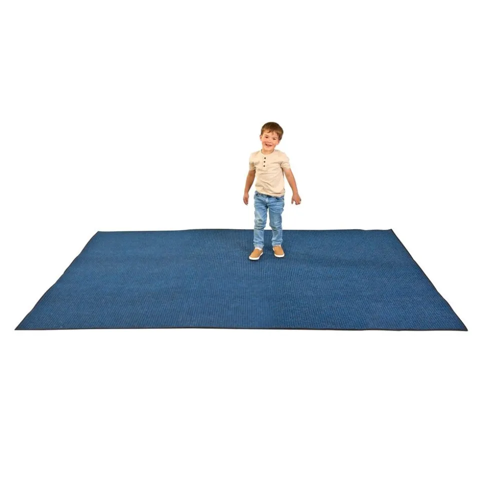 Environments® Tides Indoor/Outdoor Carpet 7'6" x 12' - Deep Sea
