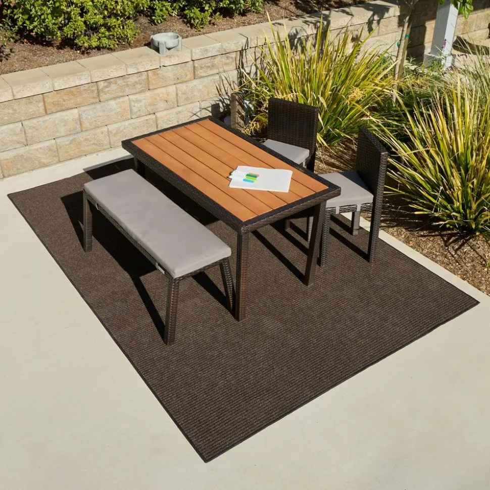 Environments® Tides Indoor/Outdoor Carpet 4' x 6' - Duskwood