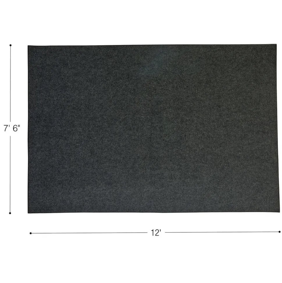 Environments® Tides Indoor/Outdoor Carpet 7'6" x 12' - Stormy Sea