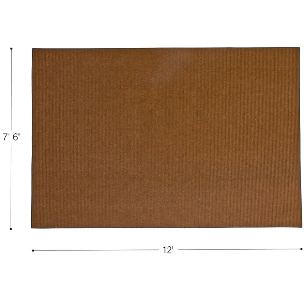 Environments® Tides Indoor/Outdoor Carpet 7' x 12' - Reef Rust