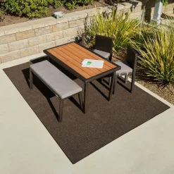 Environments® Tides Indoor/Outdoor Carpet 6' x 9' - Duskwood