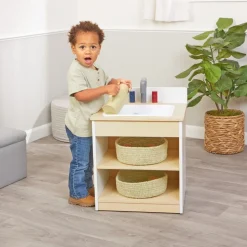 Environments® Toddler 3-pc Kitchen Set - White, Assembled