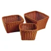 Environments® Wicker-Look Baskets Rectangle - Set of 3