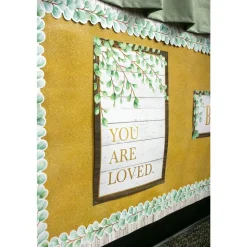 Eucalyptus Die Cut Border Trim - 12 Pieces