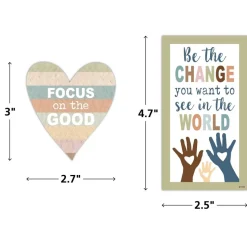 Everyone is Welcome Magnetic Positive Sayings