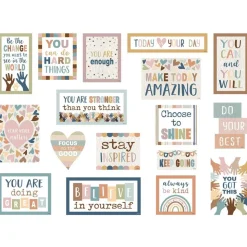 Everyone is Welcome Magnetic Positive Sayings