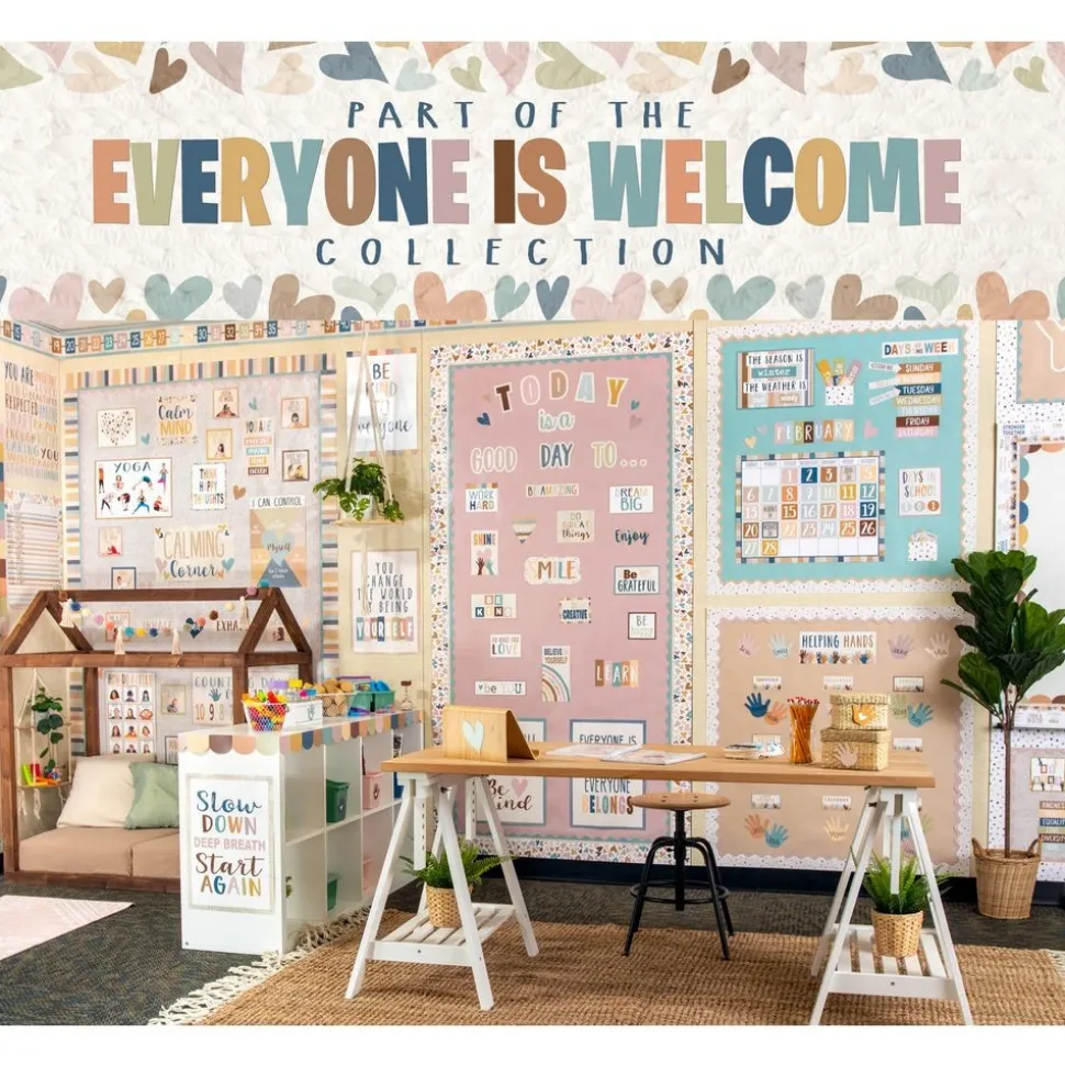 Everyone is Welcome Magnetic Decor Kit - 138 Pieces