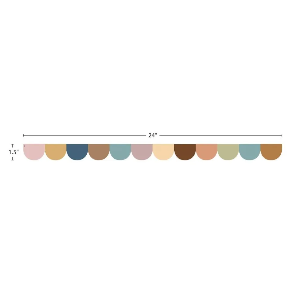 Everyone is Welcome Scalloped Magnetic Border