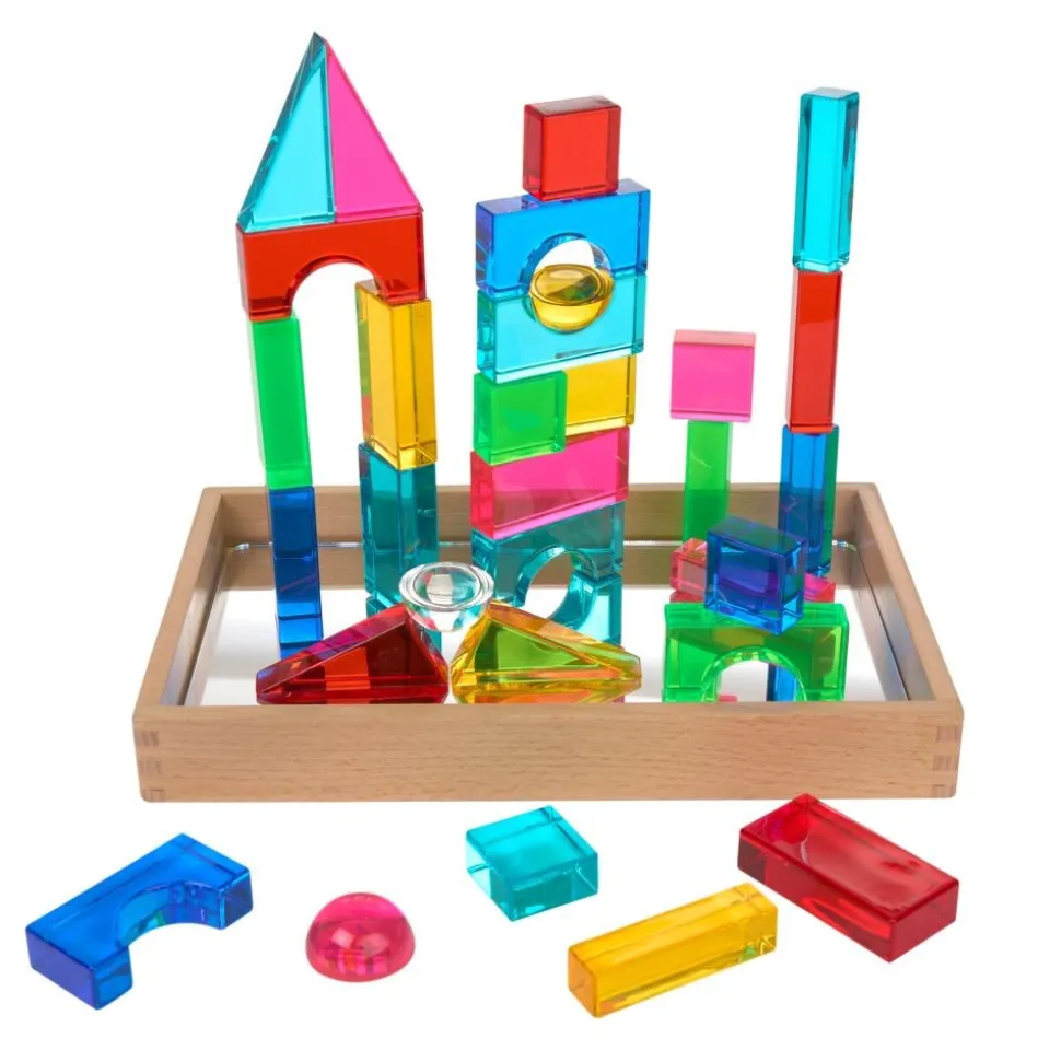 Excellerations® Acrylic Building Blocks - 31pcs