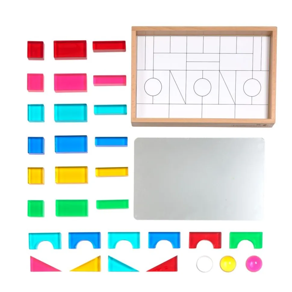 Excellerations® Acrylic Building Blocks - 31pcs