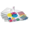 Excellerations® Acrylic Mirror Trays - Set of 6