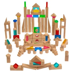Excellerations® Acrylic & Wooden Block Set - 141pcs