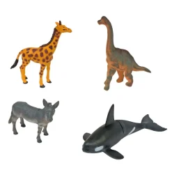 Excellerations® Animal Bucket Playset - Set of All 4, 126 Pieces