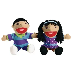 Excellerations® Asian Girl & Boy Puppet Pair