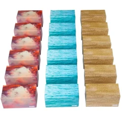 Excellerations® Beach Nature Blocks - Set of 18