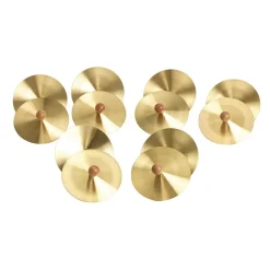 Excellerations® Brass Cymbals - Set of 6