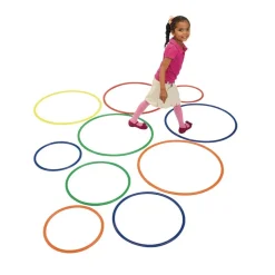 Excellerations® 14" Brawny Tough Activity Hoops - Set of 10