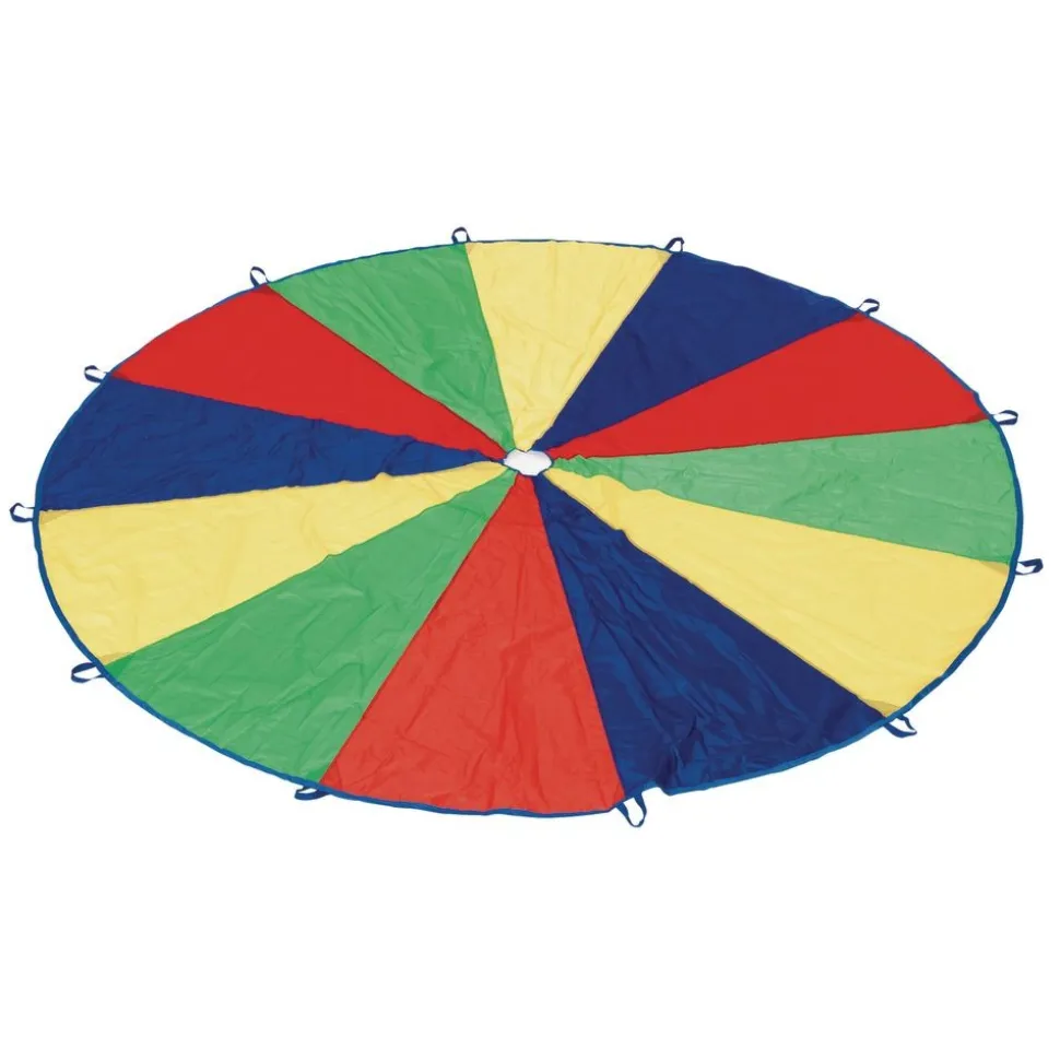 Excellerations® Brawny Tough Rainbow Parachute - 12'Dia.