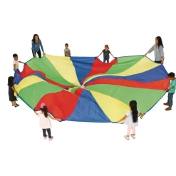 Excellerations® Brawny Tough Rainbow Parachute - 20'Dia.