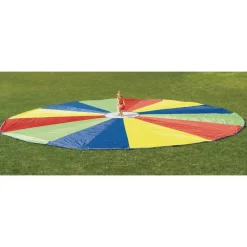 Excellerations® Brawny Tough Rainbow Parachute - 30'Dia.