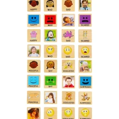Excellerations® Build & Match Emotions Blocks Full Set - 32 blocks