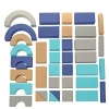 Excellerations® Build N' Play™ Toddler Soft & Smooth Calm Color Unit Blocks, Set of 40