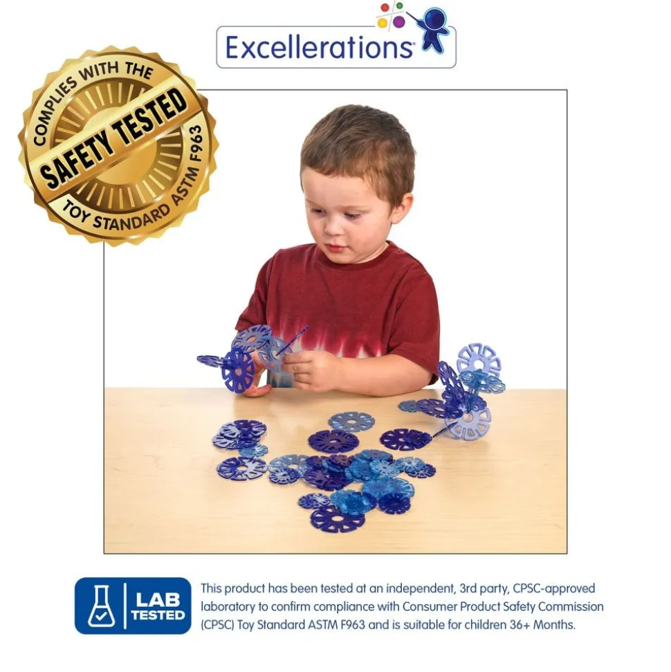 Excellerations® Calming Ice Flakes - 180 Pieces
