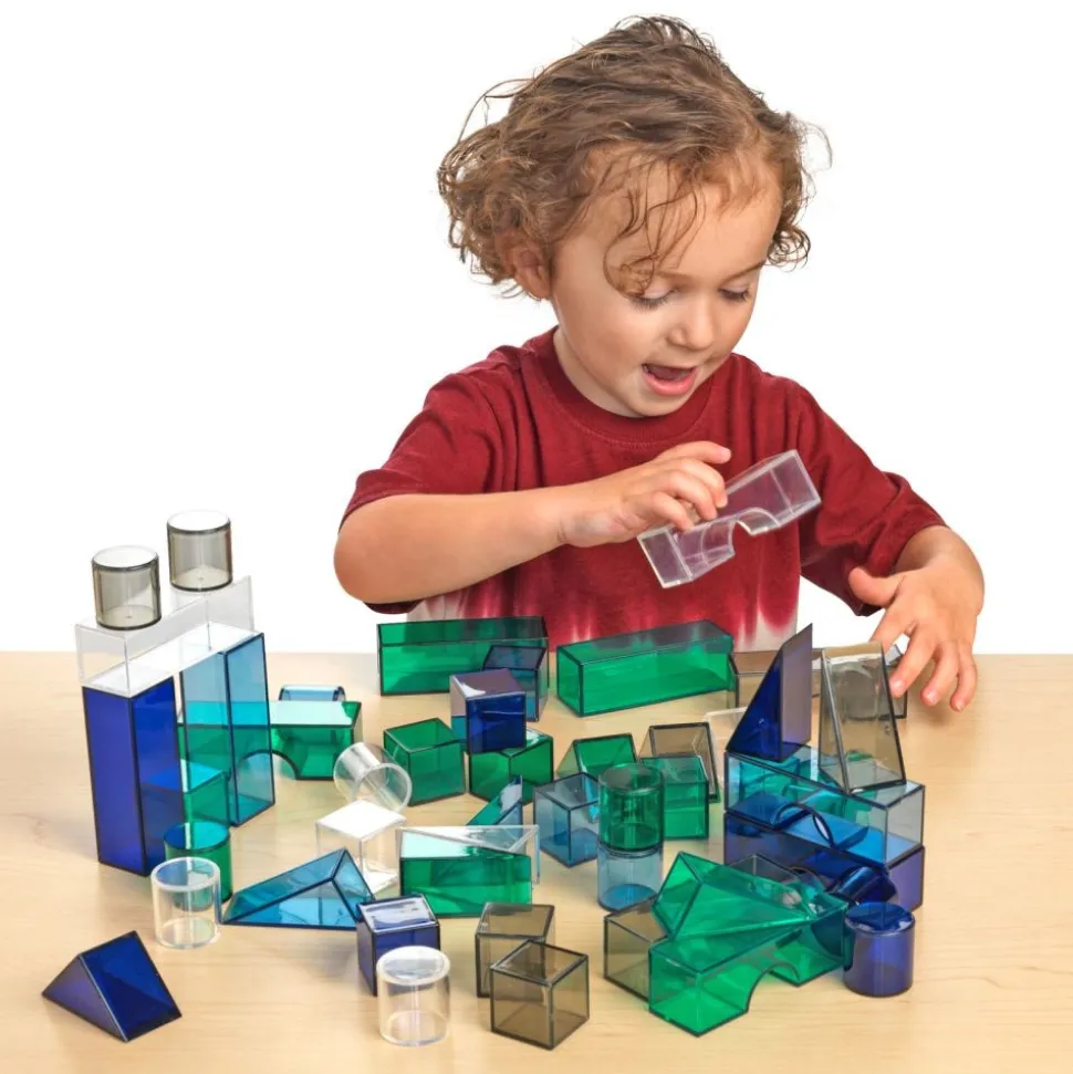 Excellerations® Calming Light Blocks - 50 Pieces