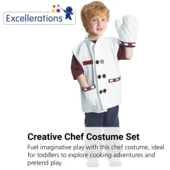 Excellerations® Career Toddler Costume - Chef