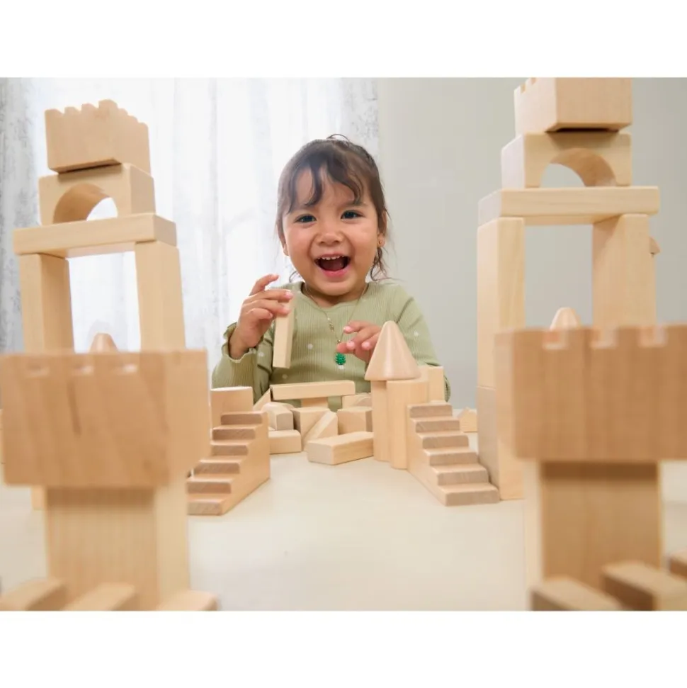 Excellerations® Castle Building Blocks Kit - 70pcs