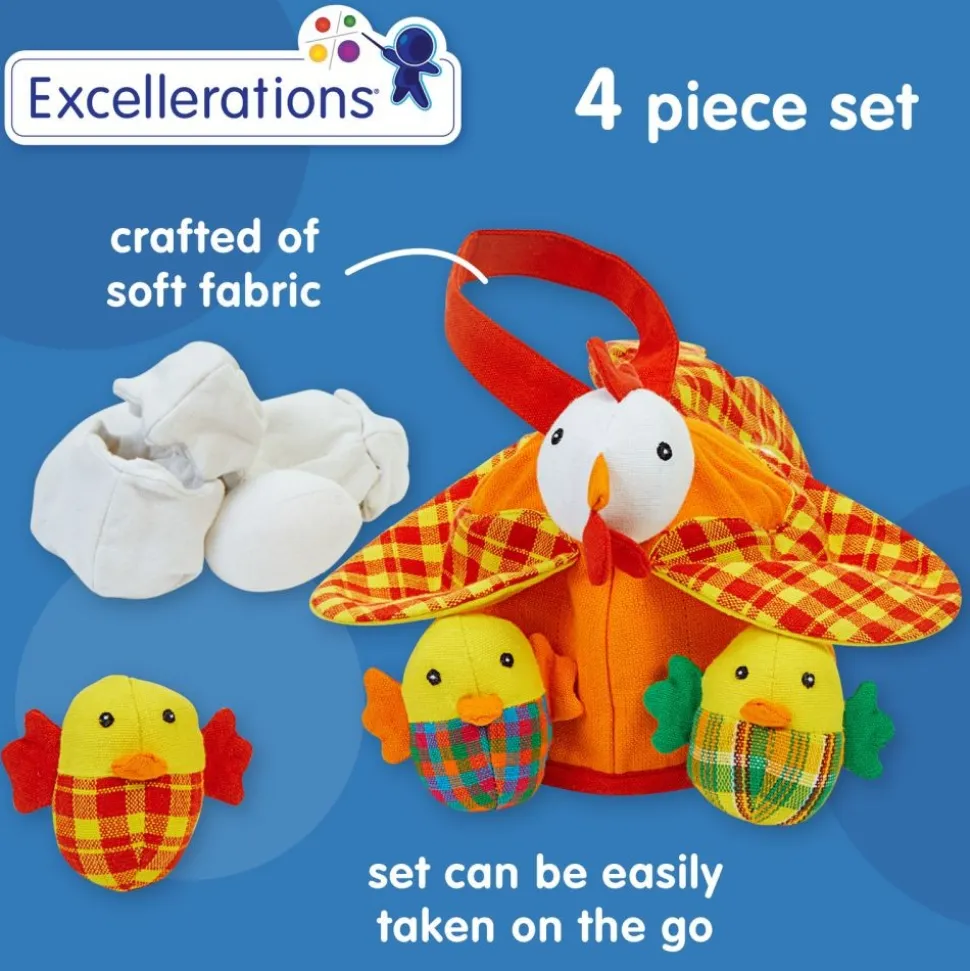 Excellerations® Chicken Life Cycle Soft Play Set