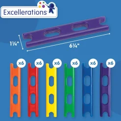 Excellerations® Chunky Construction Bars - Set of 36