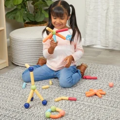 Excellerations® Chunky Magnetic Construction Set - 84 Pieces