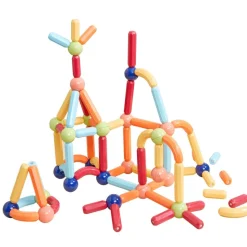 Excellerations® Chunky Magnetic Construction Set - 84 Pieces