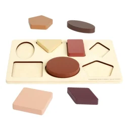 Excellerations® Chunky Puzzle Shapes - Natural